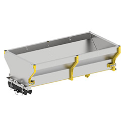 Cargo box for timber trailer IB 1000