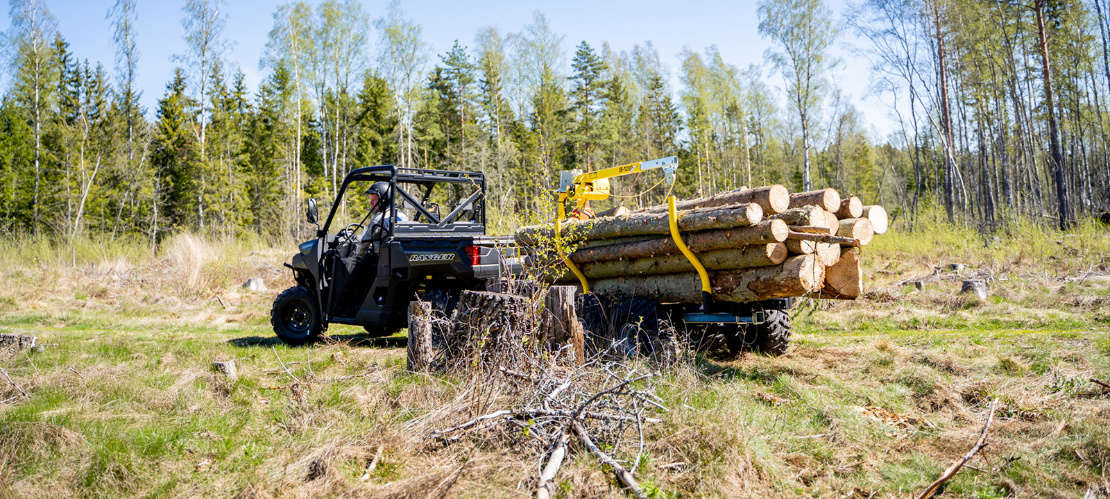 Timber trailer IB 1200