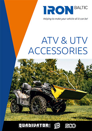 Iron Baltic Produktkatalog 2022 för ATV- och UTV-tillbehör