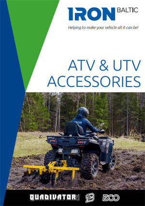 Iron Baltic Produktkatalog 2023 för ATV- och UTV-tillbehör