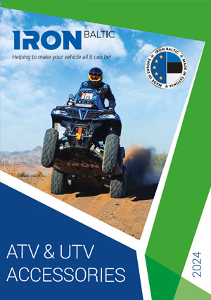 Iron Baltic Produktkatalog 2024 för ATV- och UTV-tillbehör